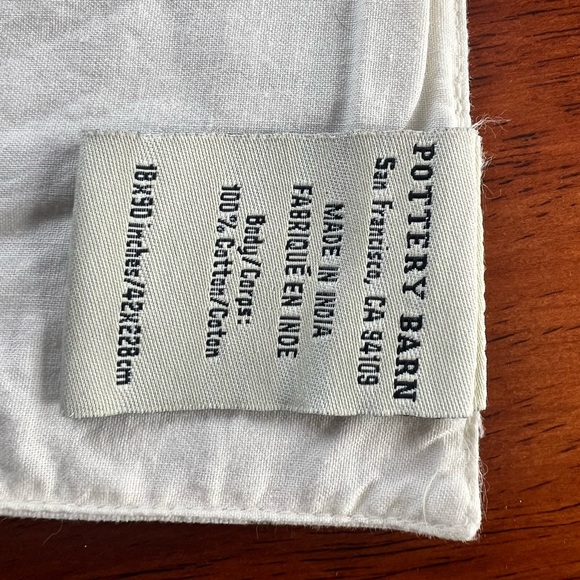 Pottery Barn Table Runner - Picture 2 of 3